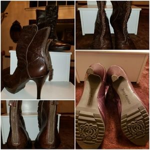 Juicy Couture leather boots